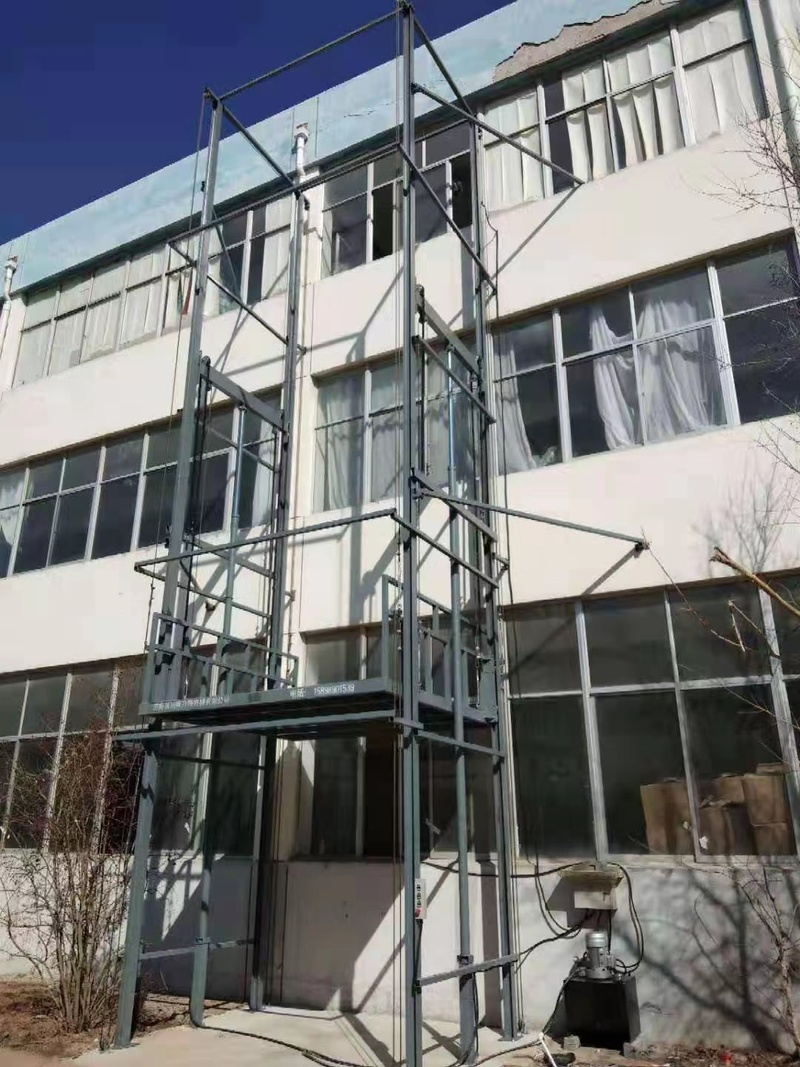 运城室外贴墙货梯